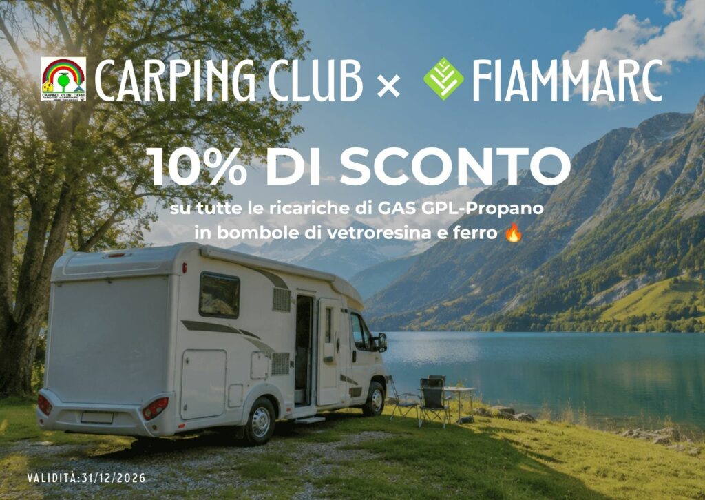 camping carping club cartolina