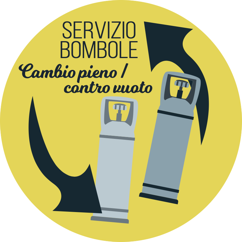 Comprare bombole online è un errore, non c'è pieno contro vuoto